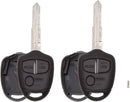 [2 Pack] TAVICE Replacement Remote Key Blank Shell/Case MIT8, Compatible with Mitsubishi Lancer CJ 2007?2014 - Battery Mate