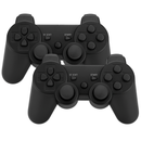 [2 Pack] Tavice Wireless Controllers Compatible with PS3 PlayStation 3 | Black - Tavice