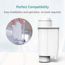 2 Pack | Water Filter for Philips Saeco Xelsis,Spidem My Coffee,CA6706-48,CA6702-00 - Battery Mate