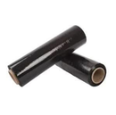 2 Rolls | Stretch Film BLACK Hand Use 500mm x 450m | 25UM Pallet Shrink Wrap - Tavice