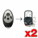 2 x Garage/Gate Remote SKR433-1 SKRJ433 Replacement to suit Gryphon Stealth TM60 - Tavice