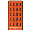20 Ports Usb Hub Smart Charger High Power Fast Charging Station For Phone Tablet Laptop - Battery Mate