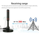 200 Mile Portable TV Antenna Indoor Outdoor Caravan Digital Freeview Aerial Ariel - Tavice