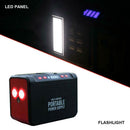 20000mAh Solar Power Generator Energy Storage Power Bank Supply For Camping CPAP - Tavice