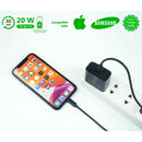 20W USB-C Power Adapter AU Block For iPhone 13 11 iPad Samsung Wall Fast Charger - Tavice