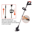 24v 1800w Cordless Grass Trimmer Lawn Grass Brush Cutter Blade Whipper Snipper + 2 Batteries - Tavice
