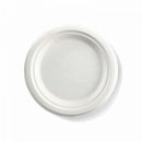 250 Pack | 7″ Round Plate Sugarcane Dinner Plate - Tavice