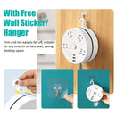 2.8m Rotatable Extension Cord Power Strip 9 Outlets AC and USB Charging Ports AU - Tavice