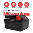 28V 6.0Ah Compatible Li - Ion Battery For Milwaukee M28 V28 48 - 11 - 2830 0730 - 20 0729 - 21 Tools - Tavice