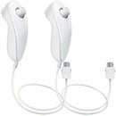 2in1 Built-in Motion Plus Remote Nunchuck Controller For Nintendo Wii - Tavice