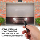 2Pack Universal 433MHZ Remote Control Garage Door Gate Car Cloning Wireless Key Fob - Tavice