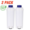 2Pack Water Filter For Delonghi Magnifica S Automatic Coffee Machine ECAM22110SB - Tavice