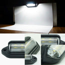 2PCS 6 LED License Number Plate Light Lamps for Truck SUV Trailer Lorry 12/24V - Tavice