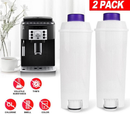 2Pcs Coffee Machine Water Filter For Delonghi Magnifica S Automatic ECAM22110SB - Tavice