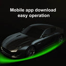 2X 120CM+ 2X 150CM RGB LED Underglow body Neon Light Kit App Under Car Tube Strip - Tavice