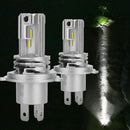 2X 1600LM LED H4 Headlight Globes Bulbs Conversion Kit Car Light High Low Beam - Tavice