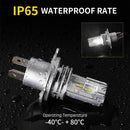 2X 1600LM LED H4 Headlight Globes Bulbs Conversion Kit Car Light High Low Beam - Tavice