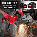 2x Compatible 18V 6.0Ah Lithium XC Battery For Milwaukee M18 48-11-1840 48-11-1860 Extended - Tavice