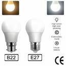 2x LED Bulb 12W E27 Globe Light Warm White Screw Bright Bulb - Tavice