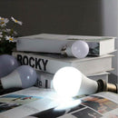 2x LED Bulb 7W E27 Globe Light Warm White Screw Bright Bulb - Tavice