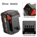 2x Pack For Milwaukee Compatible M18 18V XC 5.0Ah Battery - Tavice