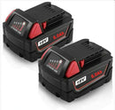 2x Pack For Milwaukee Compatible M18 18V XC 5.0Ah Battery - Tavice