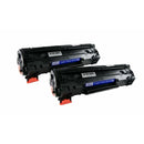 2x Toner Cartridge CE285A 85A Compatible For HP LaserJet M1212NF P1102 P1102W Laser - Battery Mate