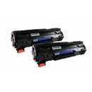 2x Toner Cartridge CE285A 85A Compatible For HP LaserJet M1212NF P1102 P1102W Laser - Battery Mate