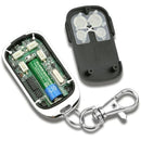 2x Universal Replacement Garage Door Car Gate Cloning Remote Control Key Fob 433 - Tavice