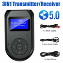 3 in1 Bluetooth 5.0 Wireless Transmitter Receiver Audio 3.5mm Adapter for PC TV - Tavice