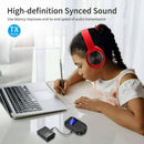 3 in1 Bluetooth 5.0 Wireless Transmitter Receiver Audio 3.5mm Adapter for PC TV - Tavice