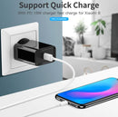 3 Pack Braided USB Type C to USB-C Cable Charge PD 60W Quick Charging Data Fast Charger - Tavice