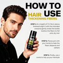 [3 PACK] PROVE Nothing 86g VALUE PACK PN Hair Fibers for Thinning Hair & Bald spots (DARK BROWN) - 3x 28g Bottles - Conceals Hair Loss in Seconds - Hair Powder for Women & Men | Designed in Australia (Light Brown) - Battery Mate