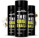 [3 PACK] PROVE Nothing 86g VALUE PACK PN Hair Fibers for Thinning Hair & Bald spots (DARK BROWN) - 3x 28g Bottles - Conceals Hair Loss in Seconds - Hair Powder for Women & Men | Designed in Australia (Light Brown) - Battery Mate