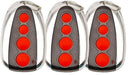 [3 Pack] TAVICE Garage Door Remote 433.92MHz for Steel - Line ZT - 07 SD800 - Tavice