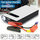 30000mAh Portable Car Jump Starter Pack Vehicle Booster Power Bank Battery Auto - Tavice
