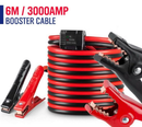 3000AMP Jumper Leads 6M Long Surge Protection Car Boost Cables Alarm Indicator - Tavice