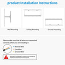300W Outdoor LED Floodlight, IP66 Waterproof Spotlight Security Light, Worklight for Yard, Garden, Garage | Super Bright + 180 degree Rotatable - Tavice