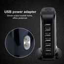 30W 6 Multi USB Port Travel Charger Desktop Charging Station Fast Power Adapter - Tavice