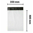 350 x 480mm Poly Mailer Plastic Satchel Courier Self Sealing Shipping Bag - Battery Mate