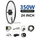 350W 24" Front Hub 36V 10Ah Battery Electric Bike Conversion Kit - Tavice