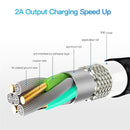 360° Fast Charge Mirco USB Magnetic Cable Data Charger For Samsung Fold 5 4 3 - Tavice
