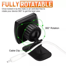 360° Magnetic Dashboard Phone Mount – Universal Stick - On Car Holder for iPhone & Samsung - Tavice