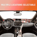 360° Magnetic Dashboard Phone Mount – Universal Stick - On Car Holder for iPhone & Samsung - Tavice