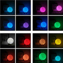 3D Magical Moon Lamp USB LED Night Light Moonlight Touch Sensor 16Colors - Tavice