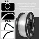3D Printer Filament TPU 1KG - Clear - Tavice