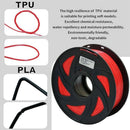 3D Printer Filament TPU 1KG - Red - Tavice