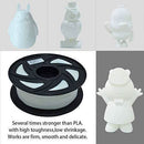 3D Printer Filament TPU 1KG - White - Tavice