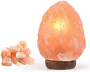 3kg Himalayan Salt Lamp Rock Crystal Natural Light Dimmer Switch Cord Globes - Tavice