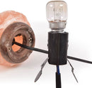 3kg Himalayan Salt Lamp Rock Crystal Natural Light Dimmer Switch Cord Globes - Tavice